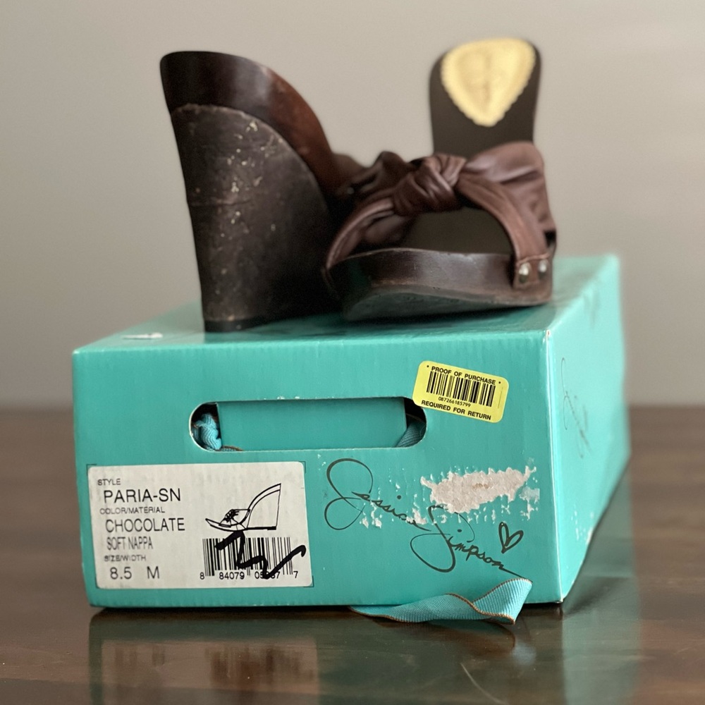 Early 2000s Jessica Simpson wedges